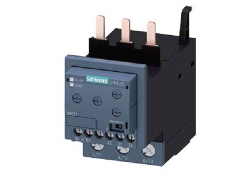 Siemens 3Rr2143-1Aa30 3Rr21431aa30 Overvågningsrelæ, 121 Mm, 124 Mm, 65 Mm, 375 G