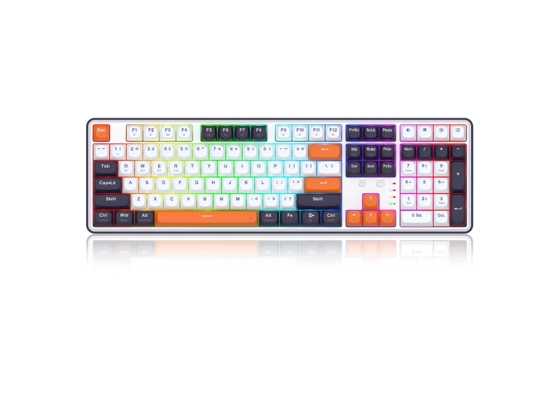 Klawiatura Redragon K689wbo-Rgb-Pro Wyvern Mint Mambo (Redragon Wyvern)