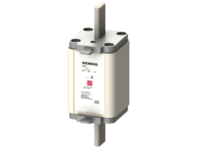 Siemens Nh-Sicherung Nh1 20A Gg 500Vac/440Vdc, 143 Mm, 93 Mm, 71 Mm, 287 G
