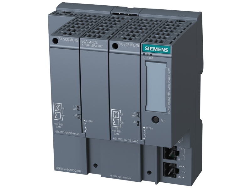 Siemens 6Gk5202-2Bh00-2Bd2 Strømforsyning-Schalter 10 / 100 Mbit/S