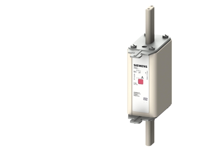 Siemens Nh-Sicherung Nh1 20A Gg 500Vac/440Vdc, 143 Mm, 93 Mm, 71 Mm, 274 G