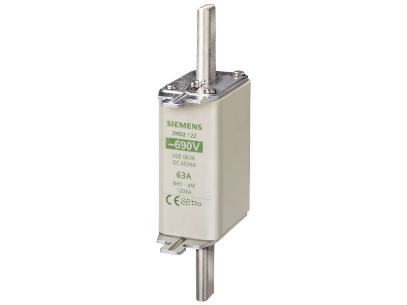 Siemens Nh-Sicherung Nh1 160A Am 690Vac, 143 Mm, 153 Mm, 68 Mm, 435 G
