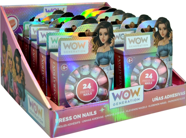 Bigbuy Fun Kinder Euroswan - Set Mit Lizenzierten Accessoires, Klebende Aufsätze, 24 Stk - Wow Generation