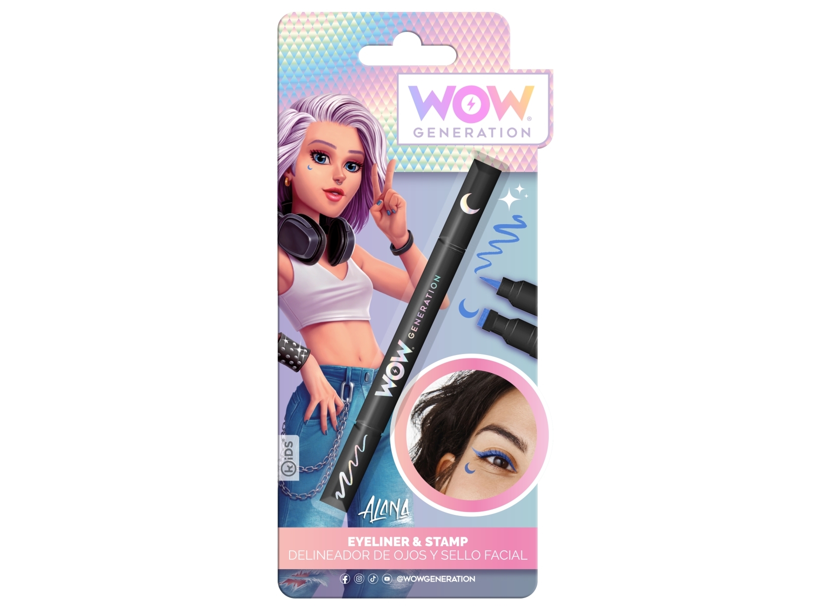 WOW Generation EYE Liner og ansigtsstempel med små figurer