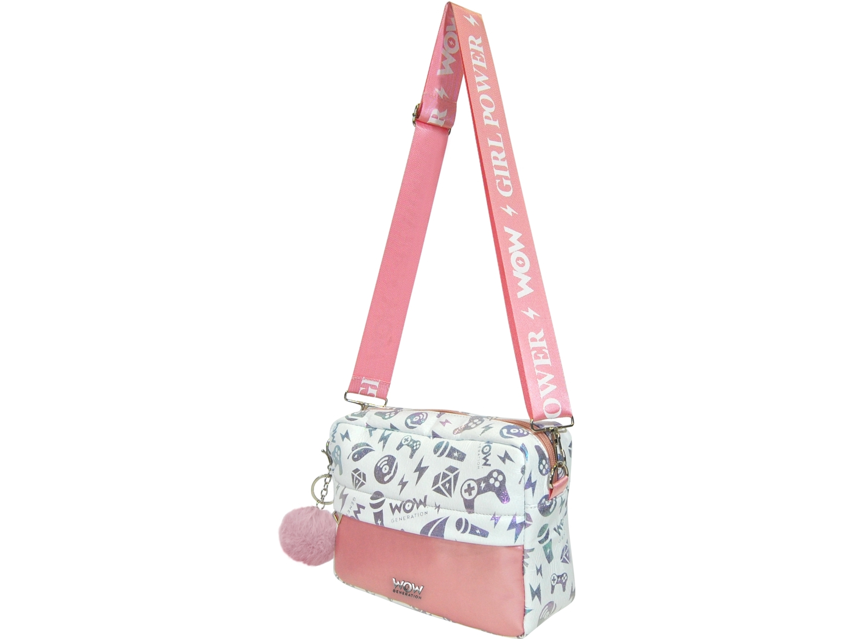 WOW® Generation, Handväska med pompom, 23 x 17 x 8 cm | Utomhus - Väskor & Resväskor - Sportväskor | GameStuff