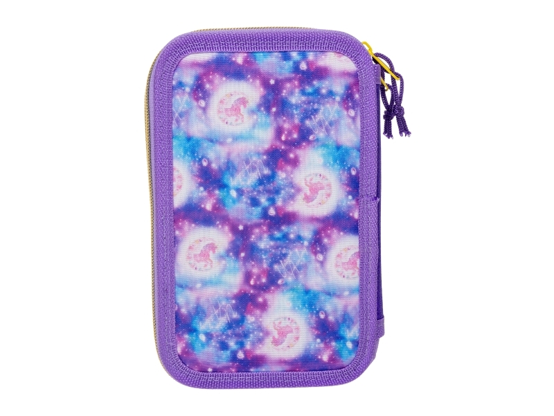 UNICORN ACADEMY, Filled double pencil case