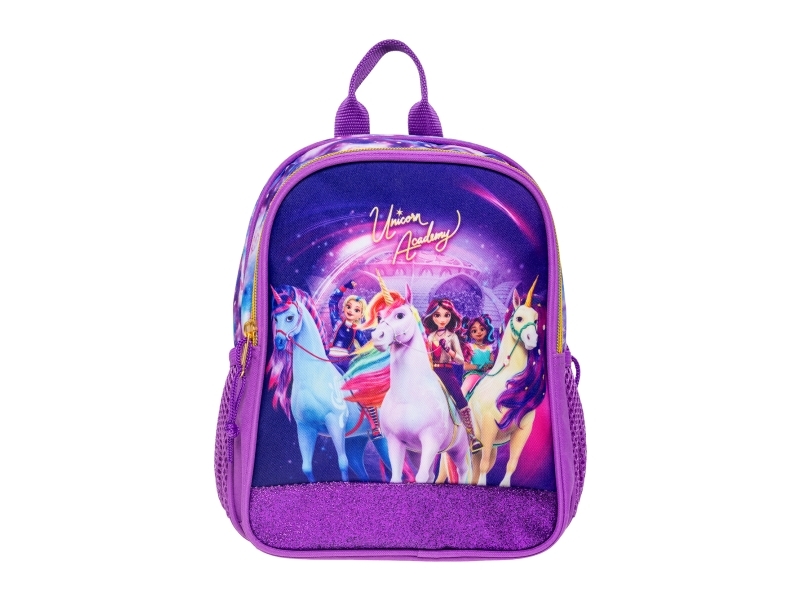 UNICORN ACADEMY, Liten ryggsäck 26,5 x 21 x 10 cm | Utomhus - Väskor & Resväskor - Väskor för barn | GameStuff