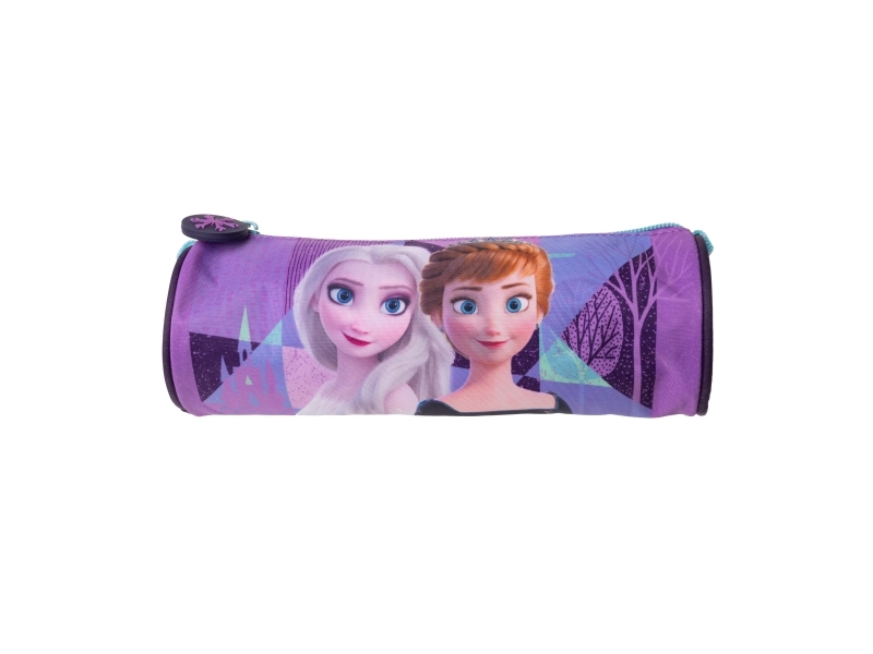 FROZEN Pennfodral, cylinderformat, L 22 cm, dia. 7 cm, 300D nylon | Skola & Hobby - Till skolväskan - Pennfodral | GameStuff
