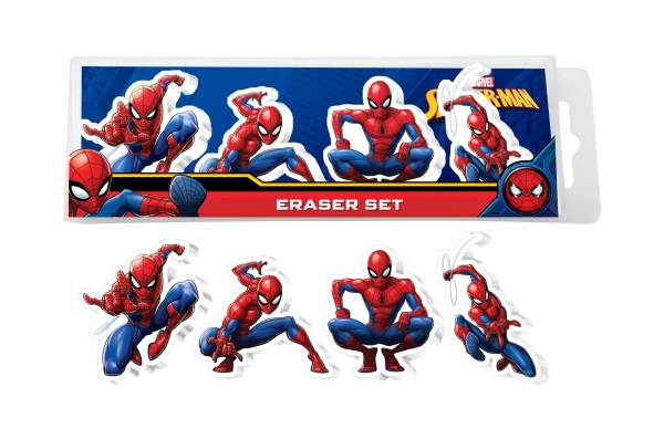 SPIDERMAN, 4-pack suddgummin i låda | N - A | GameStuff