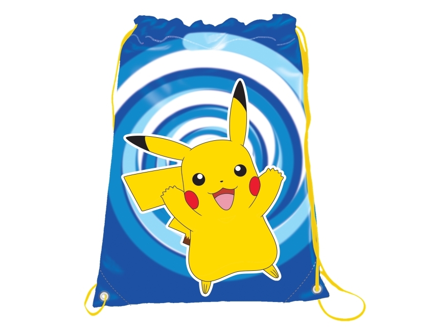 Pokémon Gymnastik Pose Med Sikkerhedssnor, 210D Polyester, 35 X 45 Cm