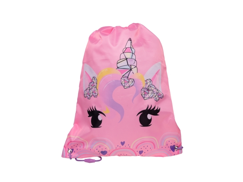 Enhjørning ædelsten Gymnastik pose, 35 x 45 cm