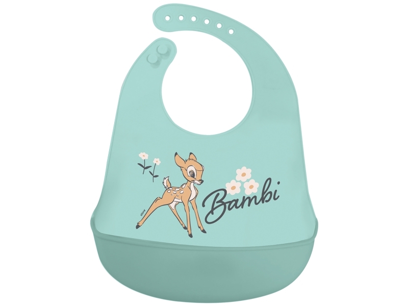 STOR BABY hagesmæk i silikone til småbørn - Disney Bambi