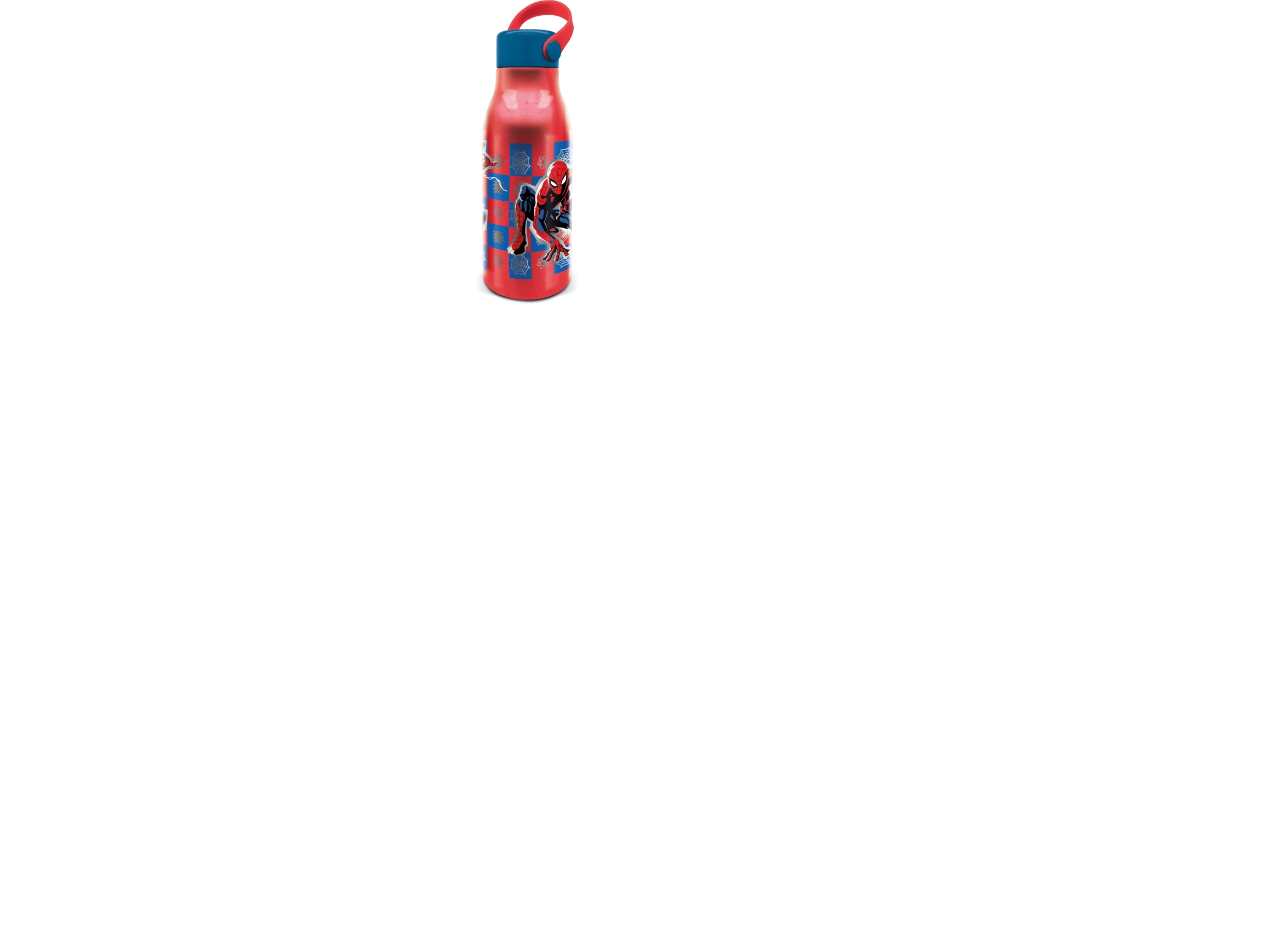 Spiderman Flexi Bærestrop Aluminium Flaske, 760 Ml