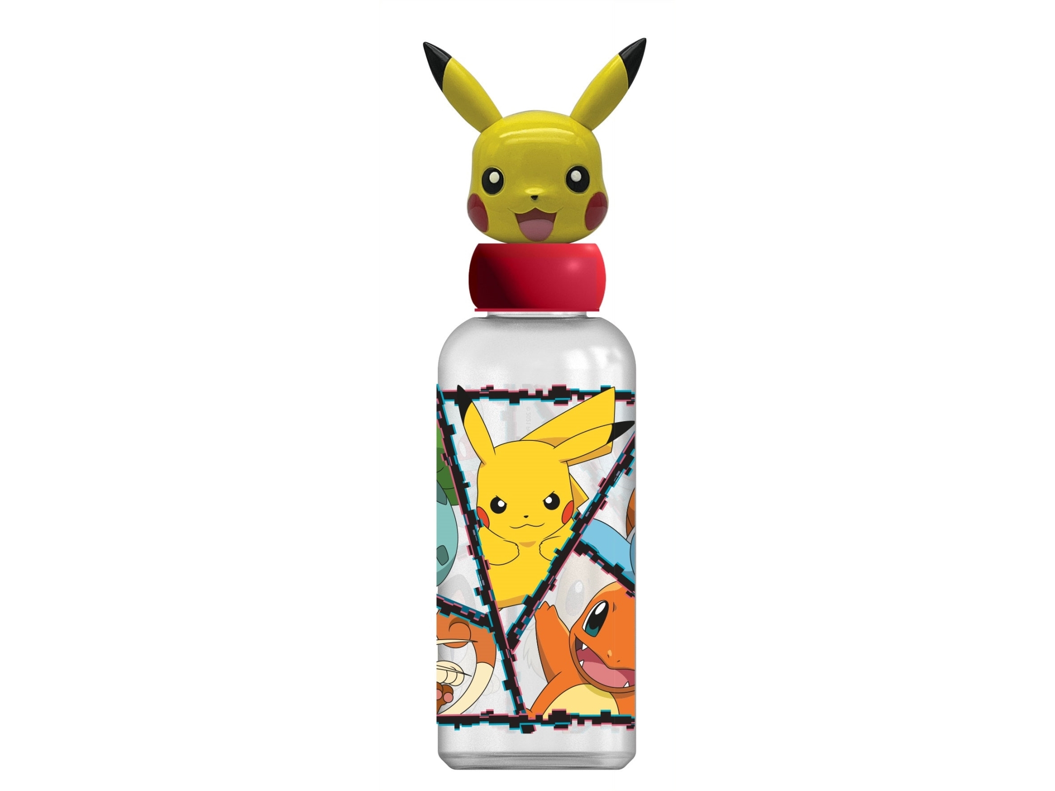 Stor - Water Bottle w/3D Figurine 560 ml - Pokemon Merchandise - GEEKD.dk