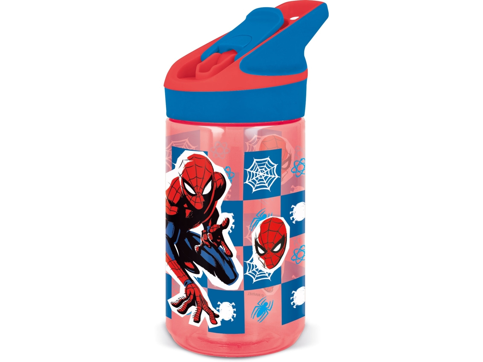 SPIDERMAN TRITAN PREMIUM FLASKA 480 ML Vattenflaska tillverkad av Tritan och dekorerad med mönster baserade på de mest populära film-, TV- och seriefigurerna. Tack vare den automatiska tryckknappen med integrerad pip kan du använda den om och om igen, enkelt och snabbt, var du än befinner dig. - Kapacitet: 480 ml - Material: Tritan - BPA-fri - Öppningssystem med tryckknapp | Hälsa - Tillbehör - Vattenflaskor | GameStuff