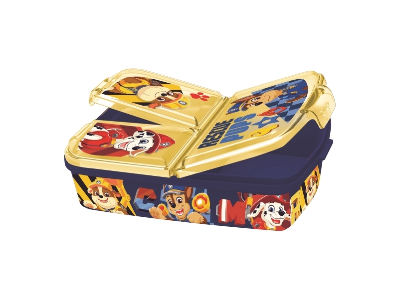 PAW PATROL Lunchlåda med flera fack, 18x13 cm | Köksutrustning - lunch - Matlådor | GameStuff