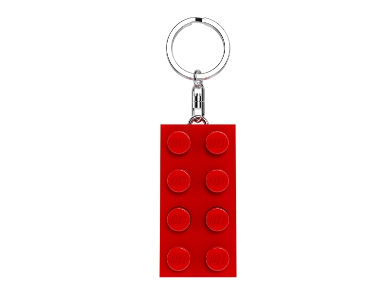 Euromic LEGO® Minifigurines™ Keychain Light 2x4 Brick Red