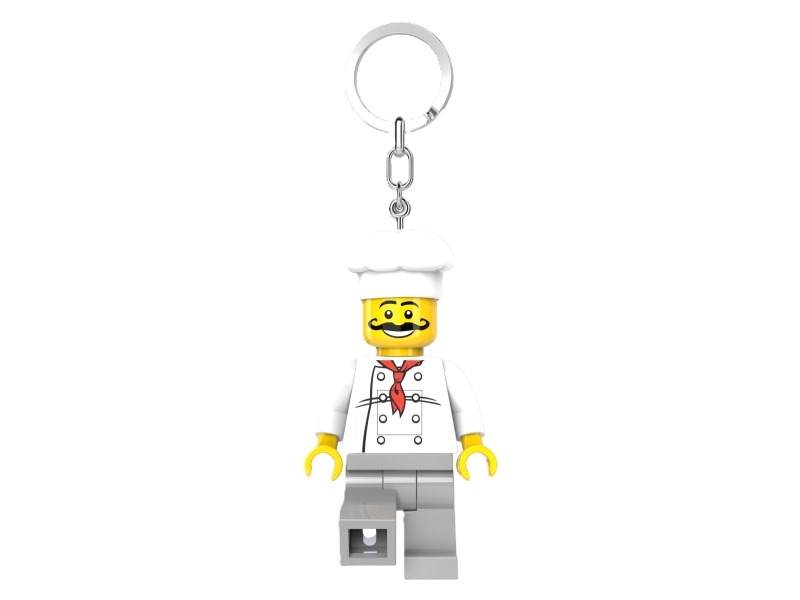 Lego Minifigure Chefkoch Led-Schlüsselanhänger