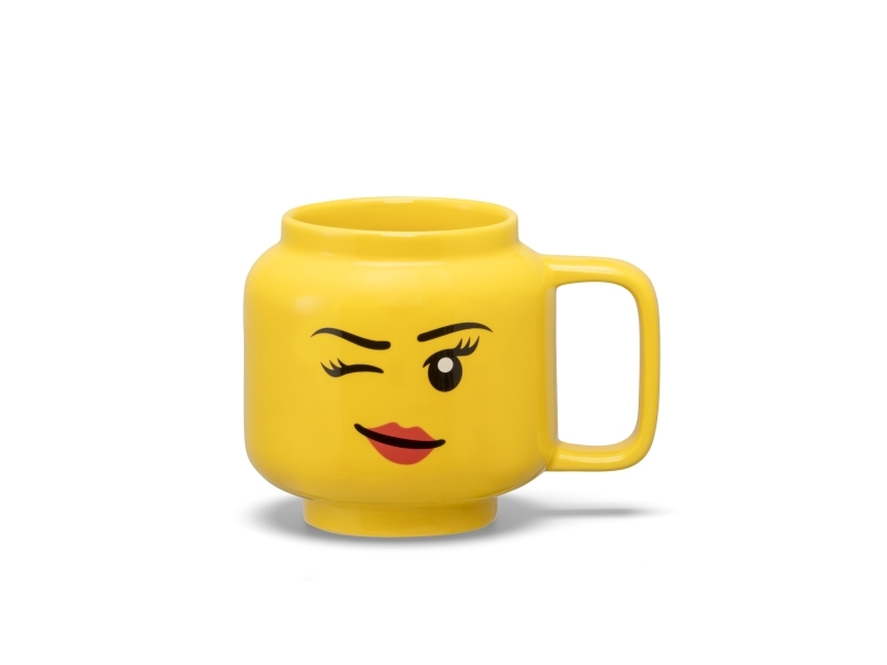 LEGO® keramisk mugg, liten - Blinkande flicka | LEGO® - Alla LEGO | GameStuff