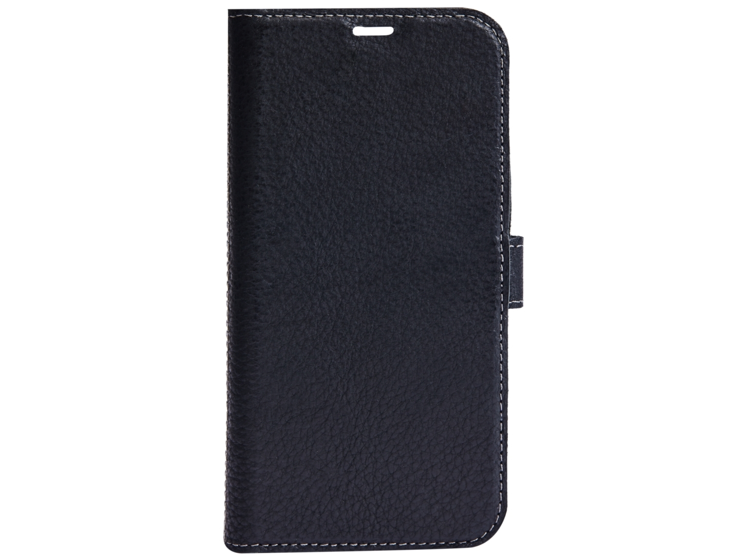 Iphone 12 Mini Leather Wallet, Detachable, Black