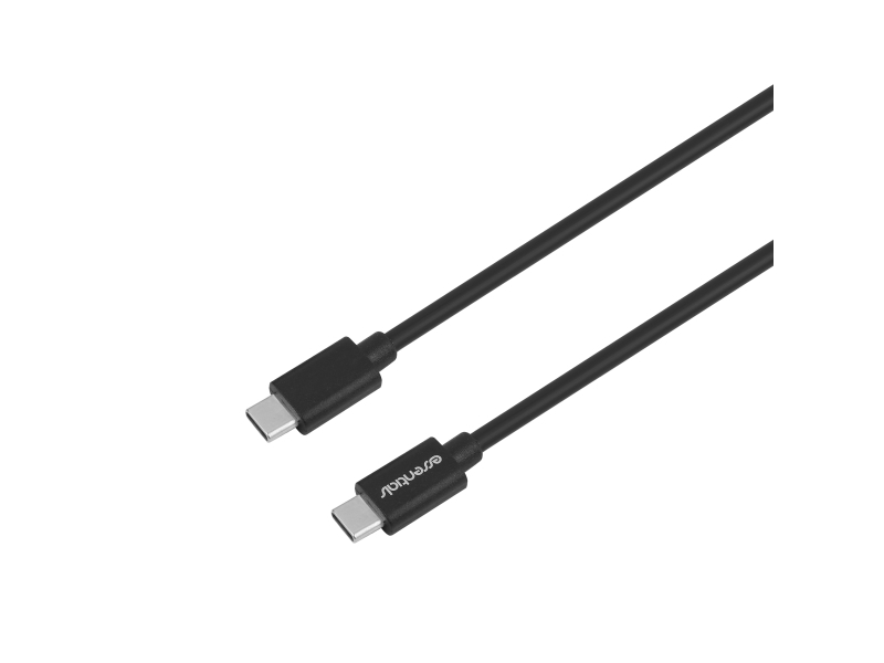 Usb-C Til Usb-C Kabel, 1 M, Sort