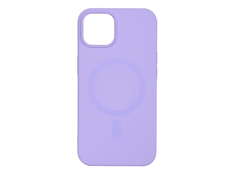Iphone 13/14 Silicone Mag Back Cover, Purple