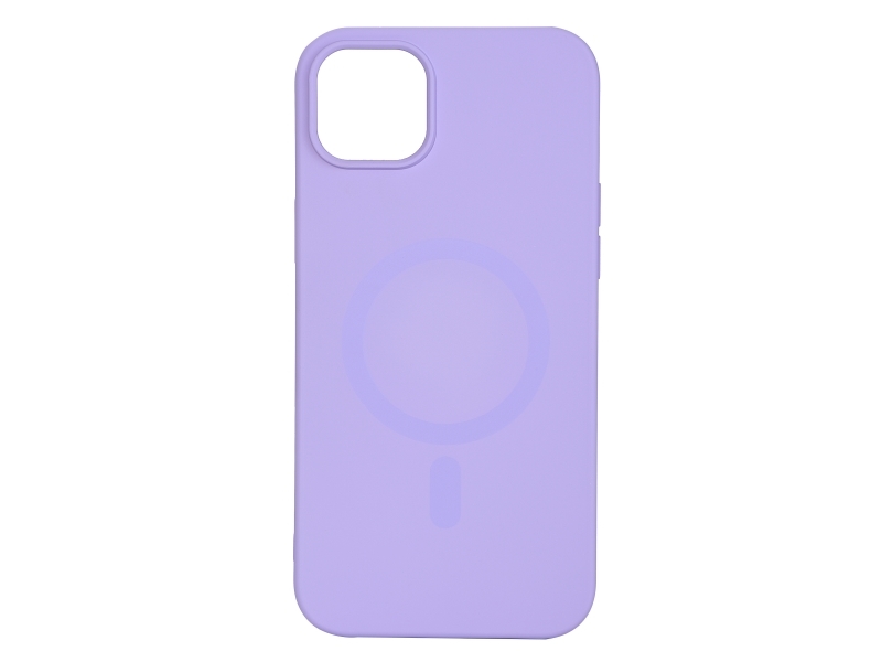 Iphone 14 Plus Silicone Mag Back Cover, Purple