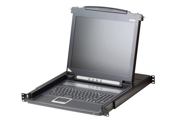 Aten Cl1000m, 43,2 Cm (17"), Lcd, Uk Engelsk, Qwerty, 16 W, 1 A
