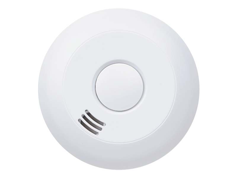 Optical Smoke- & Heat Alarm, Linkable, 1Pk