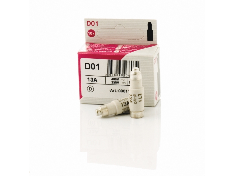 Neozed D01 Säkring 13A, 10 st. | Skrivare - Skrivartillbehör - Fixeringsenheter | GameStuff
