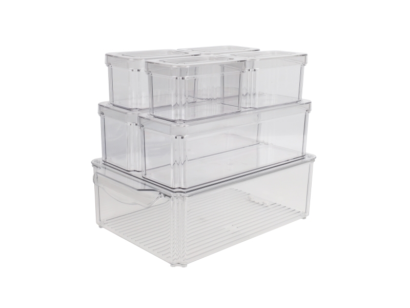 Plastikinių Talpų Rinkinys Nordic Quality 7 Vnt / 2360037