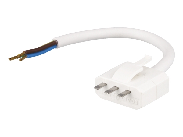 Dcl Plug With 15Cm Cable, White