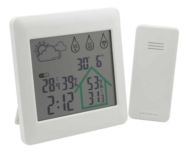 Wireless Weather Station W In-Outdoor Temperature