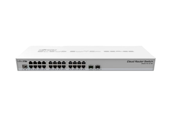 Cloud Crs326-24G-2S+Rm 24Port Eth Switch Router Dualboot Uk