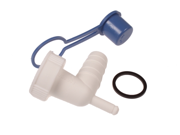 Drain Pipe Fitting With Condensation Outlet, 18Mm