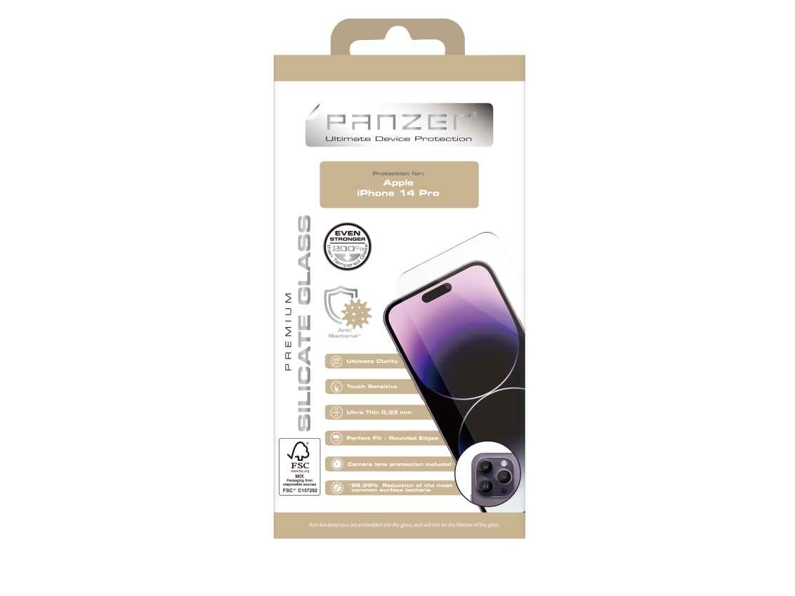 Iphone 14 Pro Full-Fit Silicate Glass