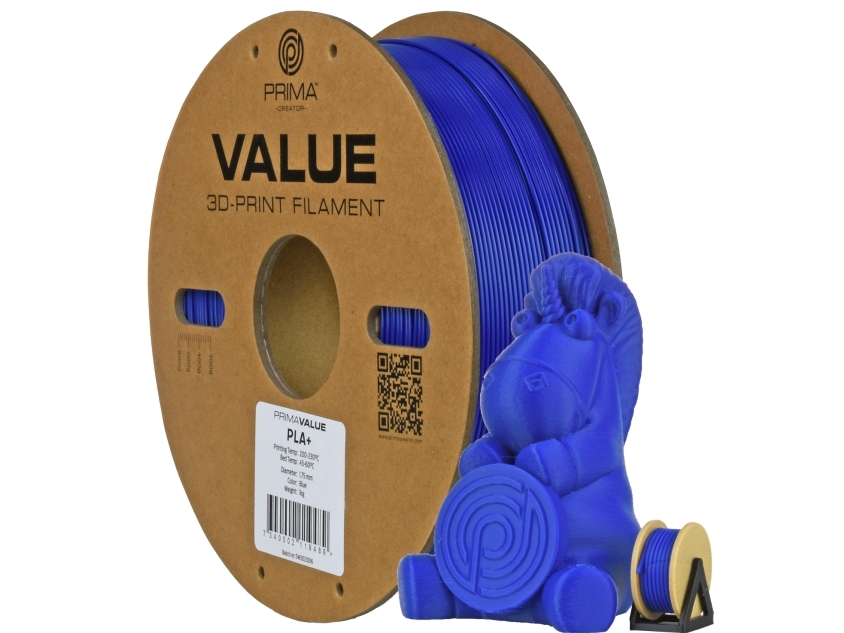 Primavalue Pla+ - Blue - 1.75Mm - 1Kg