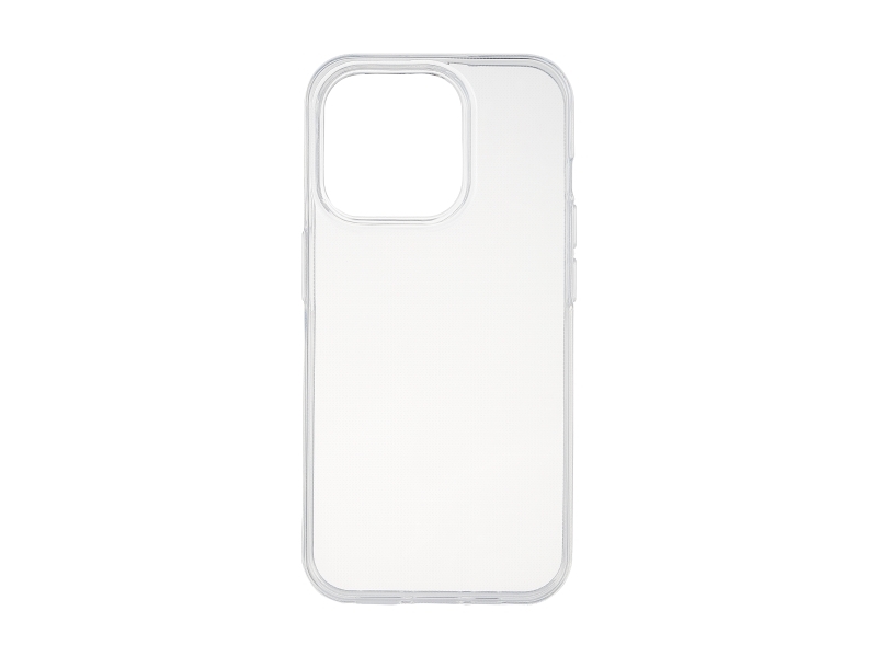 Iphone 15 Pro Tpu Back Cover, Transparent
