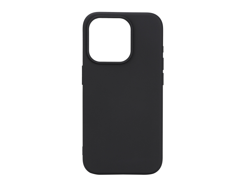 Iphone 15 Pro Recycled Silicone Back Cover, Black