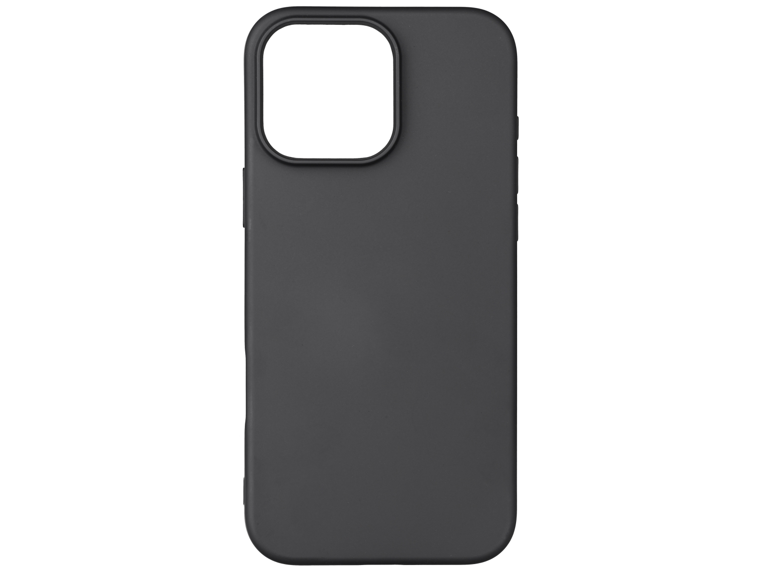 Iphone 16 Pro Max Silicone Mag Back Cover, Recycled, Black