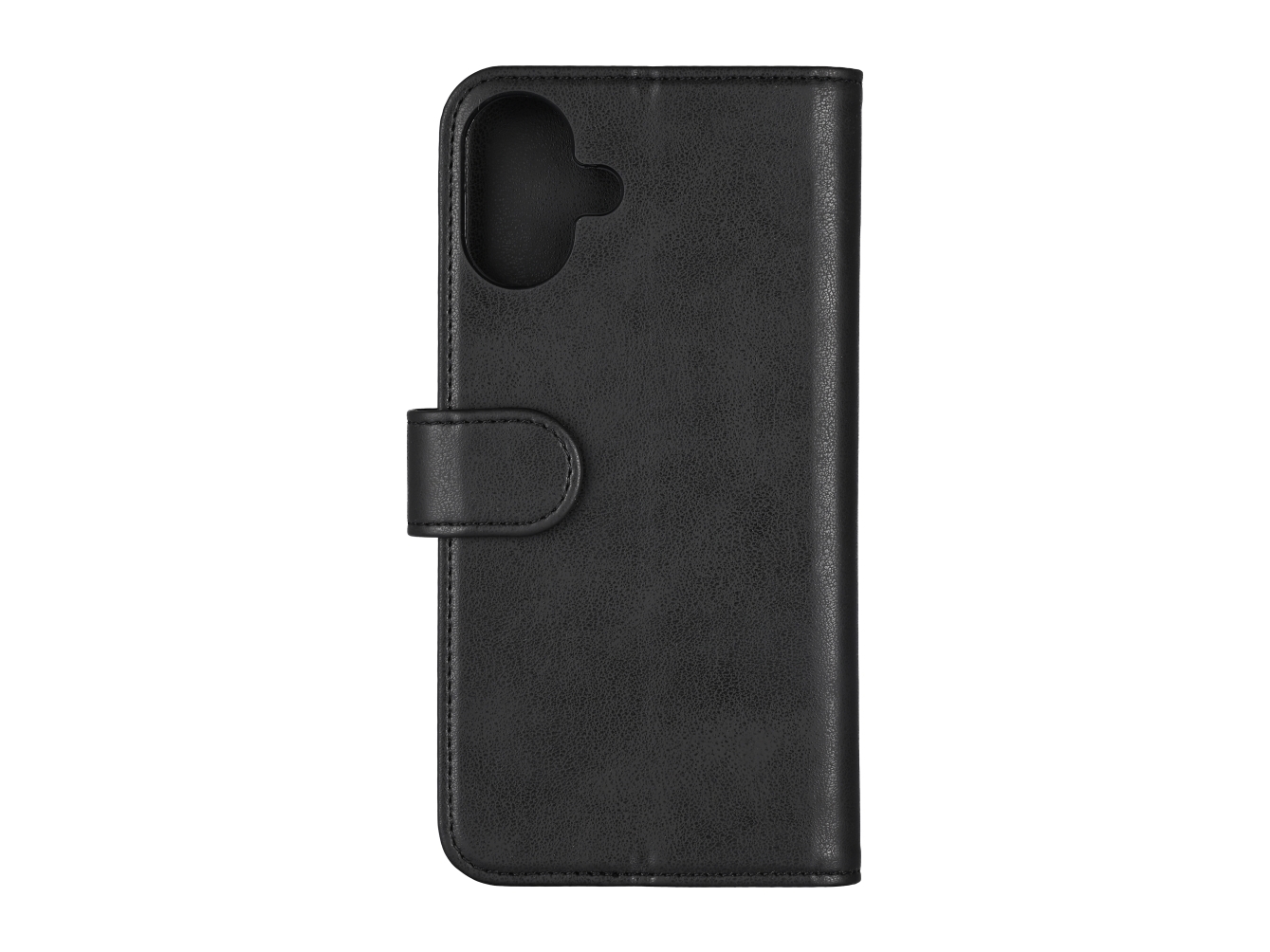 Iphone 16 Plus Pu Wallet, Recycled, 3 Cards, Black