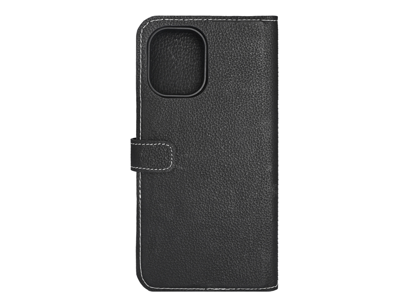 Iphone 16 Plus Leather Mag Wallet, Detach, Magnetic, Black