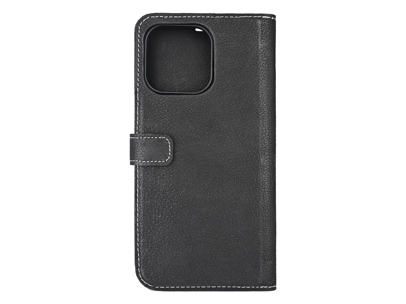 Iphone 16 Pro Max Leather Mag Wallet, Detach, Magnetic,Black