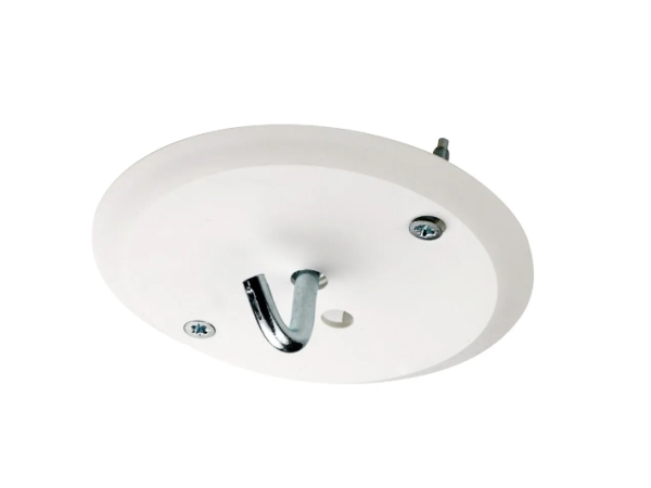 Deckendose Mit Haken Ø100 Mm Weiß