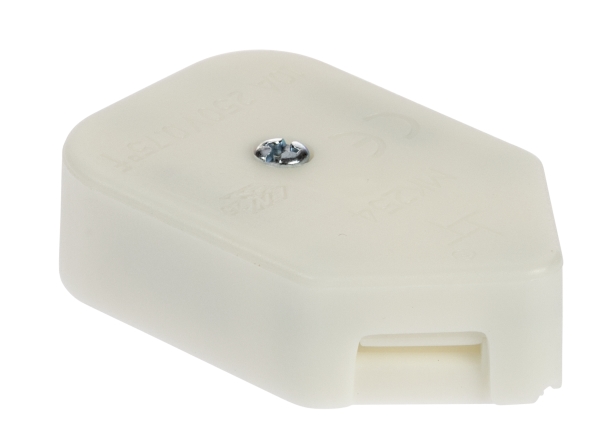Cable Connection Box Flat Cables, 2 To 1, White