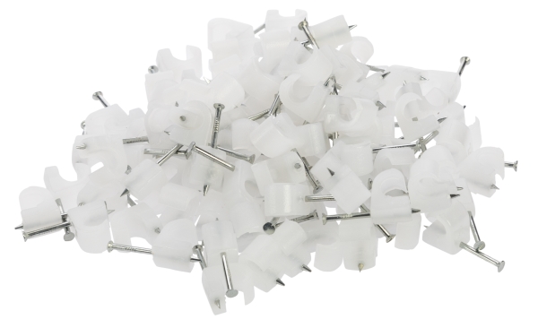 Kabelclips 5–7 Mm Neutral, 100 St.