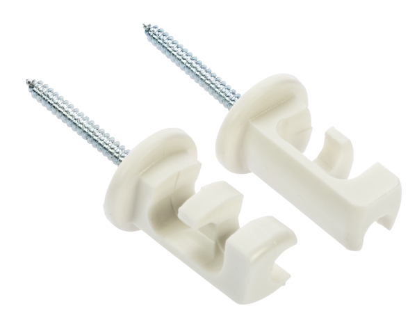Pendelophæng I Nylon Hvid 2 Stk