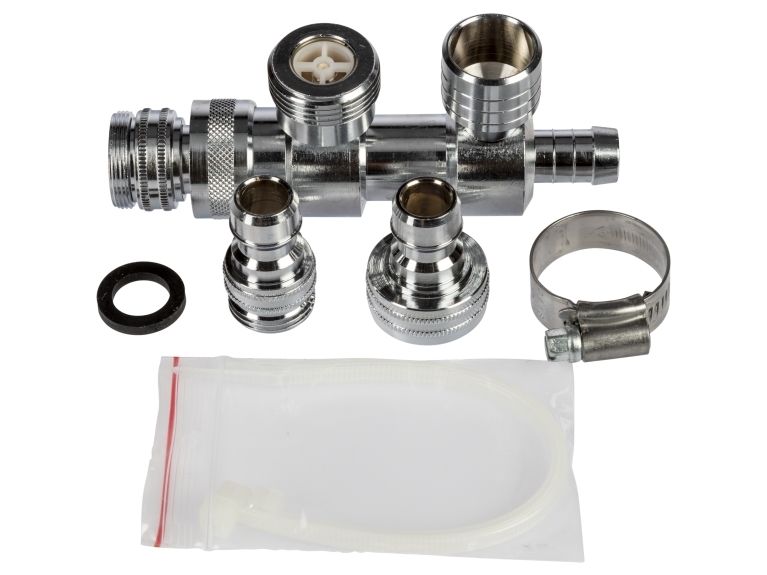 Enclosed adapter, Fittings included, 3/4