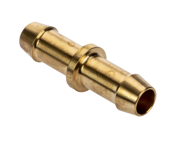 Hose Connector In Brass, 8Mm