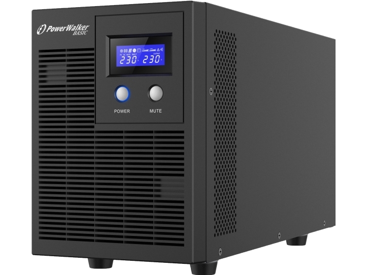 PowerWalker Basic VI 3000 STL FR, Linjeinteraktiv, 3 kVA, 1800 W, Pseudo sine, 162 V, 290 V | Datorer & Surfplattor - UPS | GameStuff